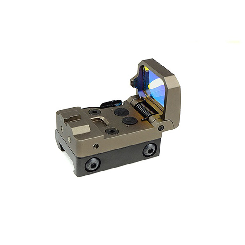 Tactical RMT Flip Red Dot Pistol Sight Holographic Reflex Grey